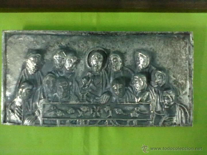Antig&uuml;edades: FUNDICION ULTIMA CENA SOBRE TABLA - Foto 3