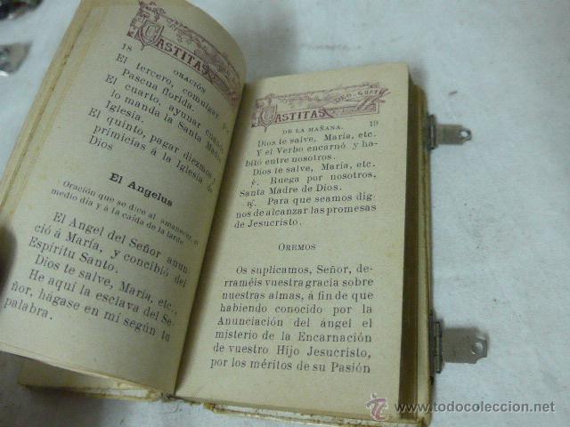 Antig&uuml;edades: Lote de 2 devocionario antiguo religioso. devocionarios - Foto 6