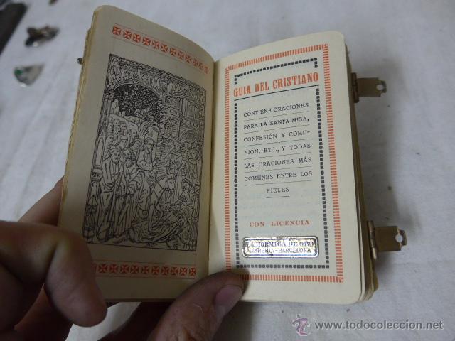 Antig&uuml;edades: Lote de 2 devocionario antiguo religioso. devocionarios - Foto 11