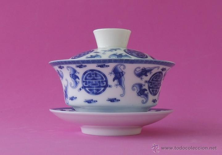 Antig&uuml;edades: Taza de te china n&ordm; 698 - Foto 1