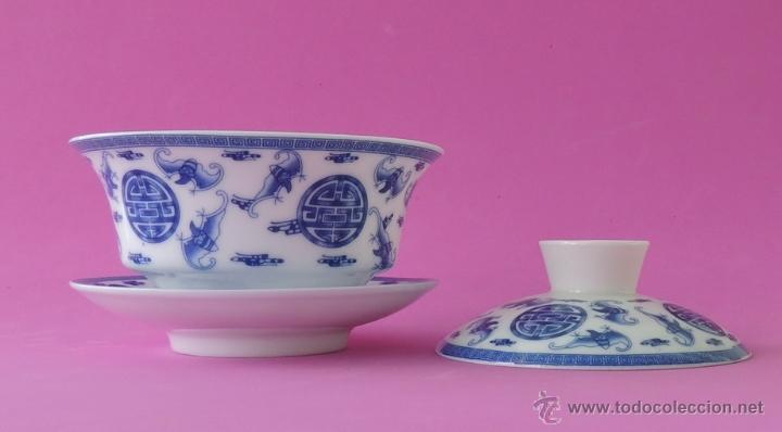 Antig&uuml;edades: Taza de te china n&ordm; 698 - Foto 5