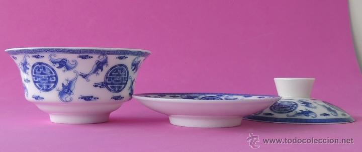 Antig&uuml;edades: Taza de te china n&ordm; 698 - Foto 6