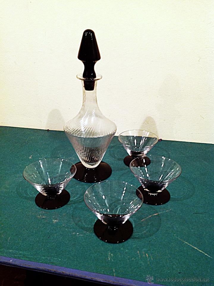 Antig&uuml;edades: Antiguo Juego De Licor Art D&eacute;co - Foto 2