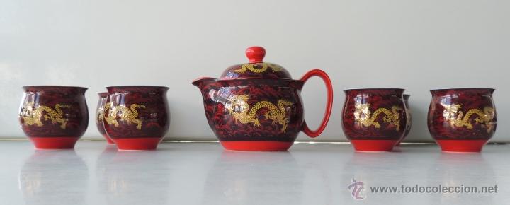 Antig&uuml;edades: Juego de t&eacute; chino n&ordm; 700 - Foto 1