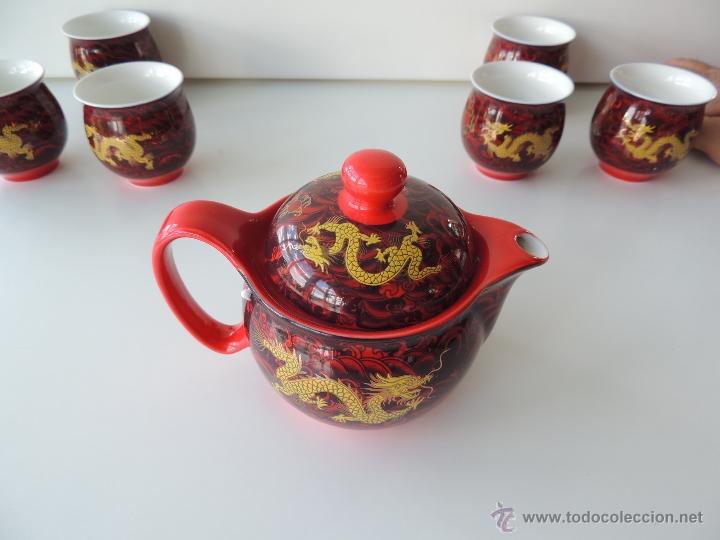 Antig&uuml;edades: Juego de t&eacute; chino n&ordm; 700 - Foto 3