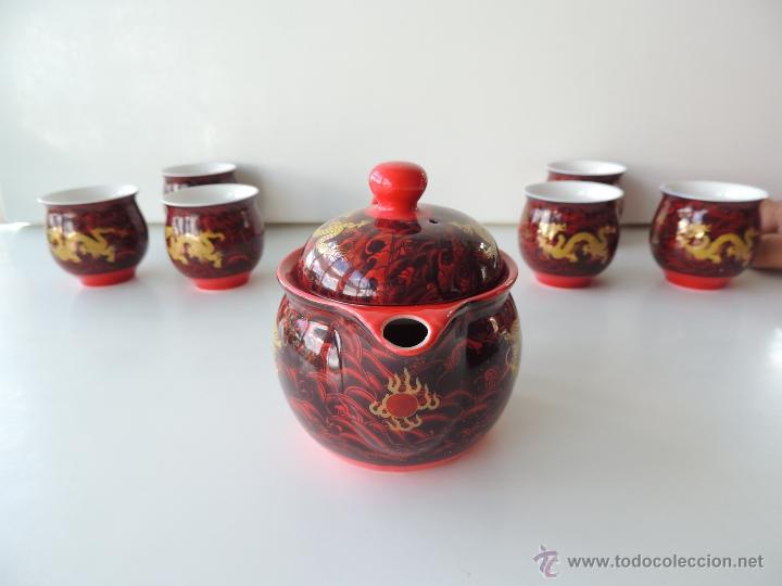 Antig&uuml;edades: Juego de t&eacute; chino n&ordm; 700 - Foto 4