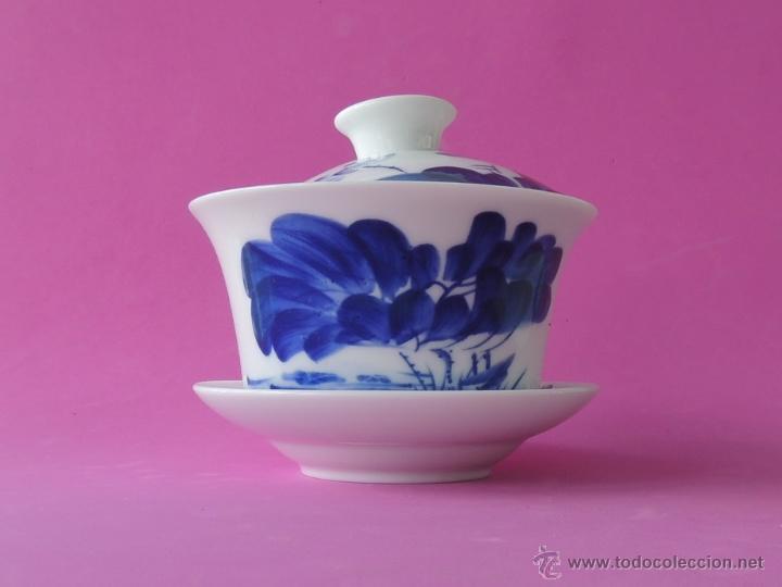 Antig&uuml;edades: Taza de t&eacute; china n&ordm; 704 - Foto 1