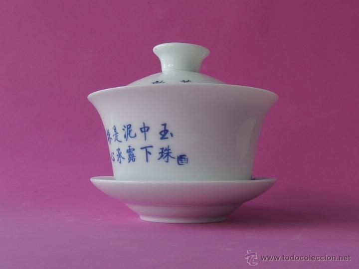 Antig&uuml;edades: Taza de t&eacute; china n&ordm; 704 - Foto 2
