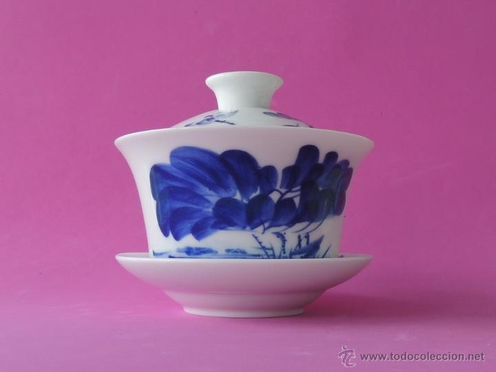 Antig&uuml;edades: Taza de t&eacute; china n&ordm; 704 - Foto 4