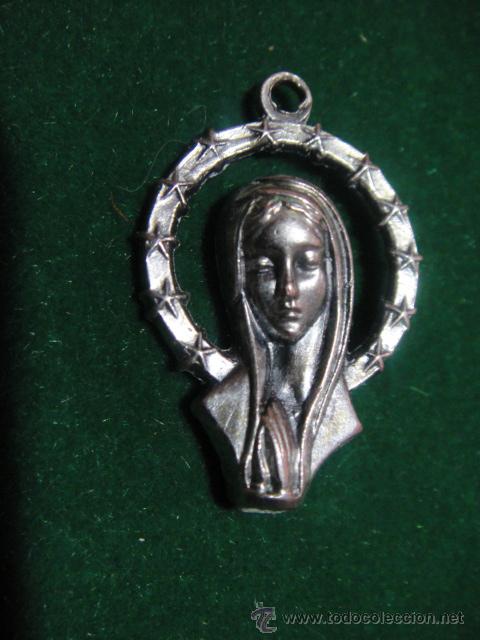 Antig&uuml;edades: colgante virgen milagrosa - Foto 1