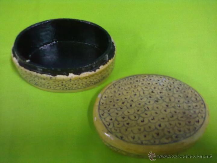 Antig&uuml;edades: CAJITA CAJA PAPIER MACHE - Foto 2