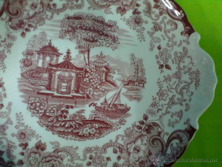 Antig&uuml;edades: PLATO CON ASAS FUENTE PICKMAN S.A. - Foto 2