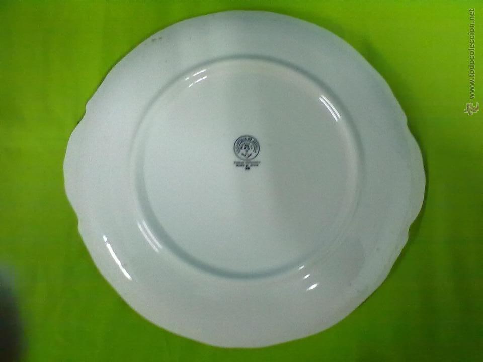 Antig&uuml;edades: PLATO CON ASAS FUENTE PICKMAN S.A. - Foto 3