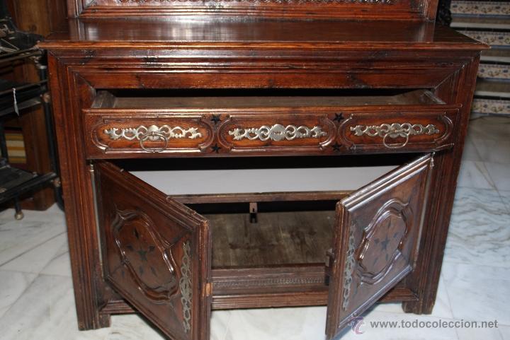 Antig&uuml;edades: APARADOR ALACENA, ROBLE. REF. 5846 - Foto 3