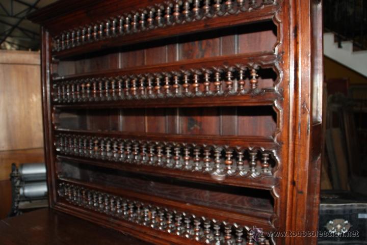 Antig&uuml;edades: APARADOR ALACENA, ROBLE. REF. 5846 - Foto 6