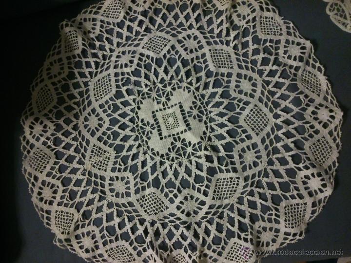 Antig&uuml;edades: ** TAPETES ANTIGUOS. 54CM. (Rf:32/*) - Foto 2