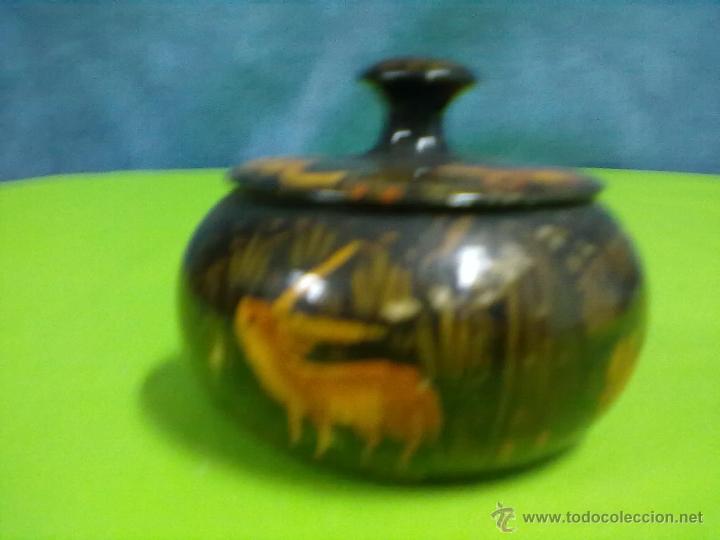 Antig&uuml;edades: CAJA MADERA PINTADA - Foto 1