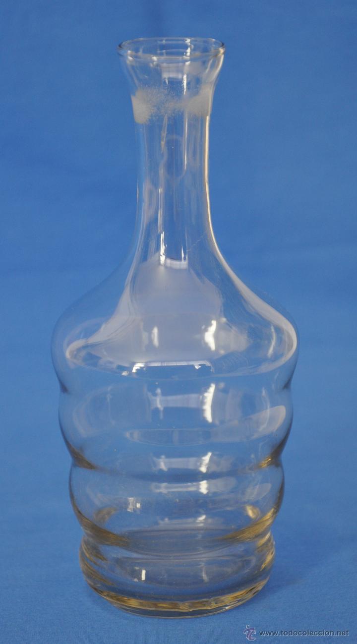 Antig&uuml;edades: Botella de cristal soplado. - Foto 2