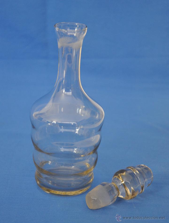Antig&uuml;edades: Botella de cristal soplado. - Foto 3