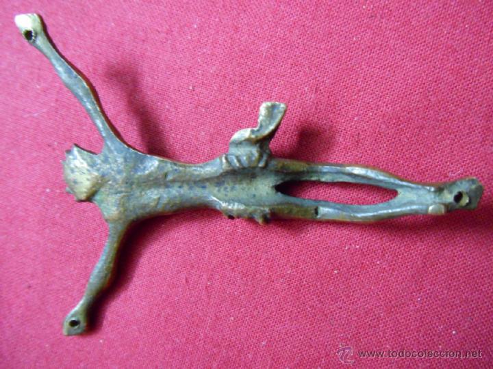 Antig&uuml;edades: ANTIGUO CRISTO EN BRONCE - SIGLO XIX - - Foto 5