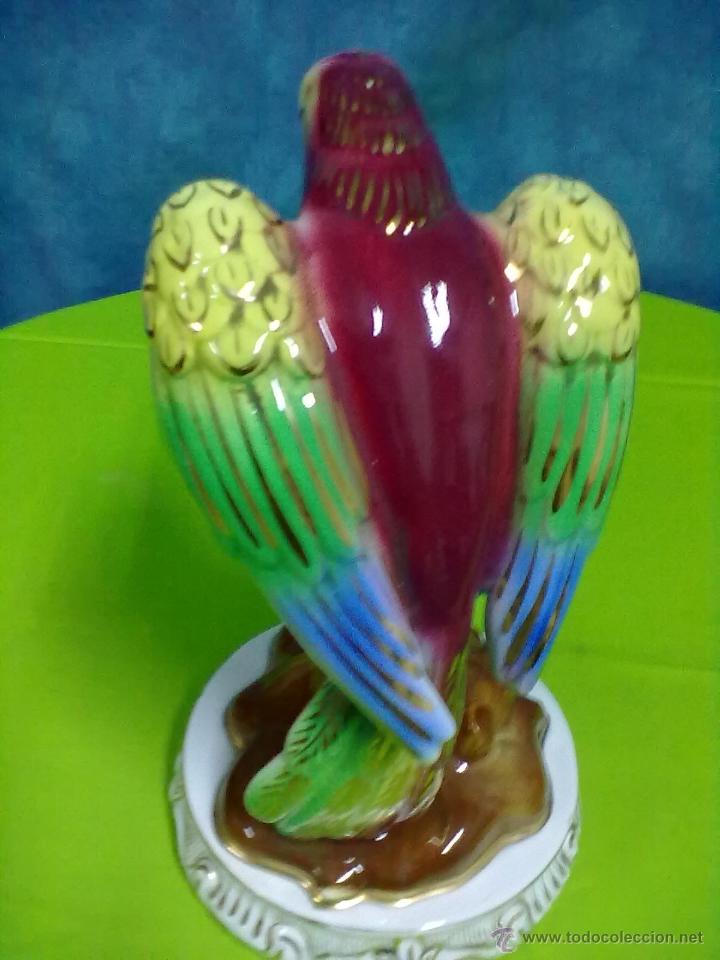 Antig&uuml;edades: COLORIDO LORO PORCELANA - Foto 4