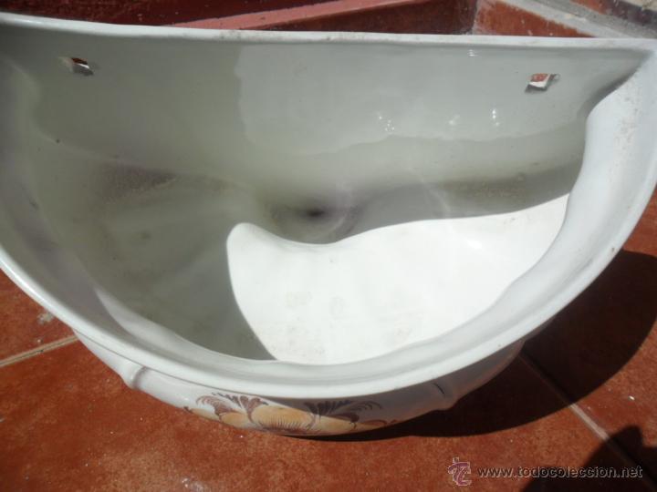 Antig&uuml;edades: MACETERO COLGANTE DE CER&Aacute;MICA - Foto 4