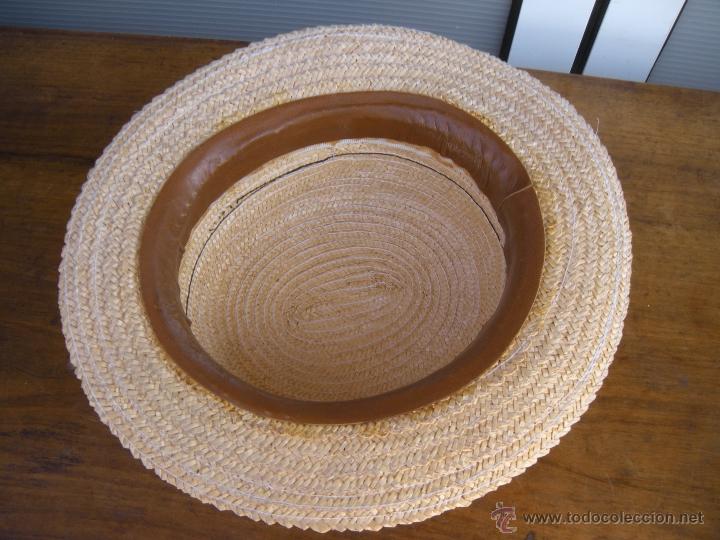 Antig&uuml;edades: SOMBRERO CANOTIER RICARDITO - Foto 3
