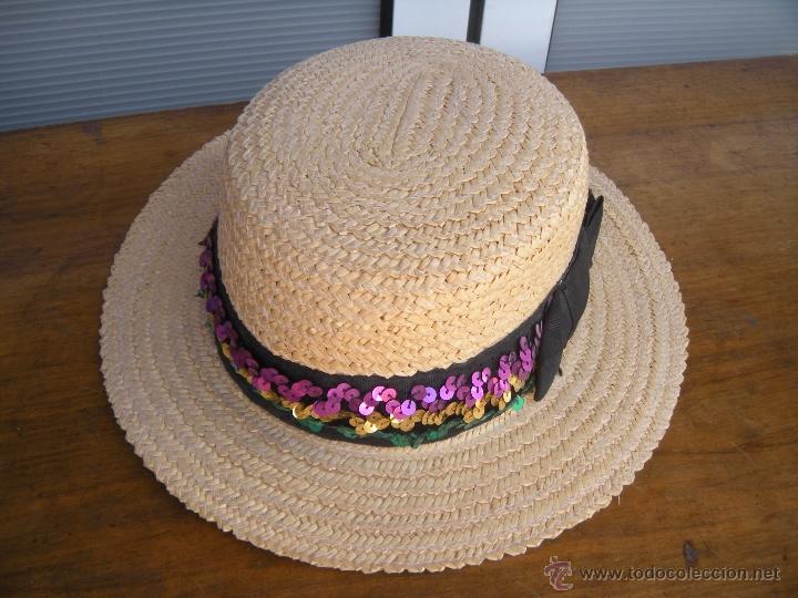 Antig&uuml;edades: SOMBRERO CANOTIER RICARDITO - Foto 5