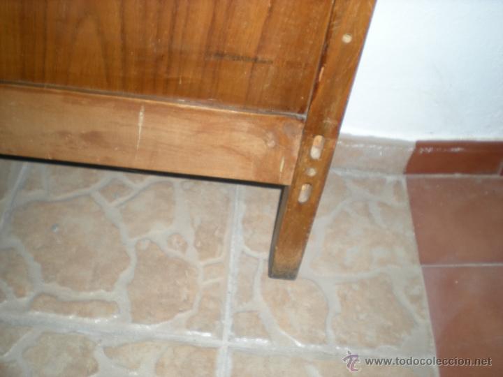 Antig&uuml;edades: CABECERO 1,44 CM.MADERA HAYA - Foto 3