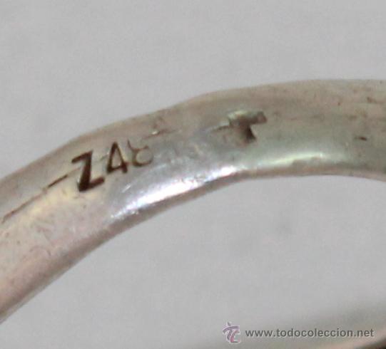 Antig&uuml;edades: ANILLO EN PLATA DE LEY CON NUESTRA SE&Ntilde;ORA DE CORTES - Foto 8