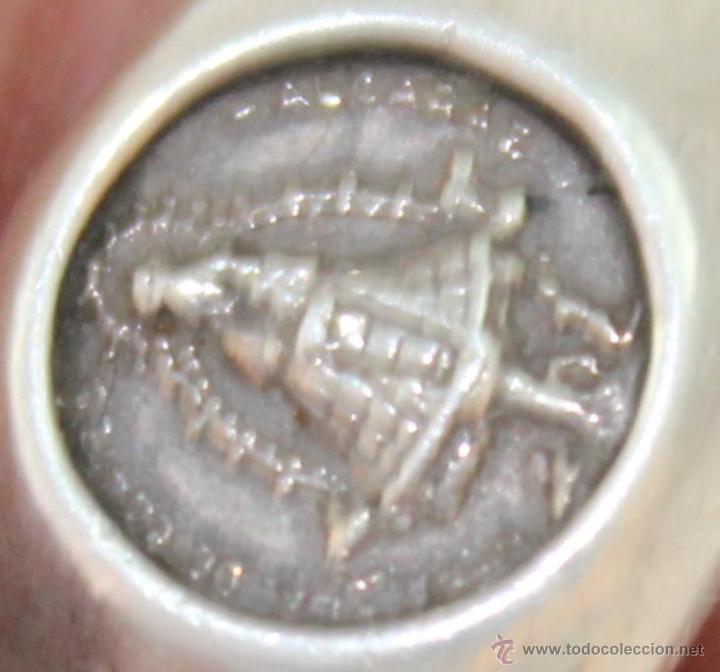 Antig&uuml;edades: ANILLO EN PLATA DE LEY CON NUESTRA SE&Ntilde;ORA DE CORTES - Foto 9
