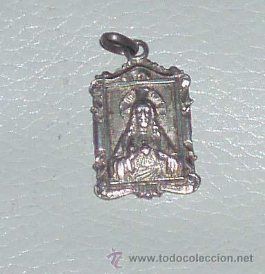 Antig&uuml;edades: medalla escapulario de plata - Foto 2