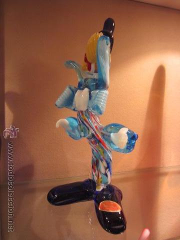 Antig&uuml;edades: BONITO PAYASO DE CRISTAL DE MURANO - Foto 2