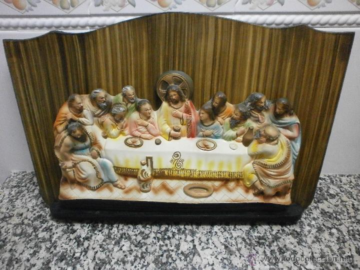 Antig&uuml;edades: CUADRO LA ULTIMA CENA RELIEVE - Foto 1
