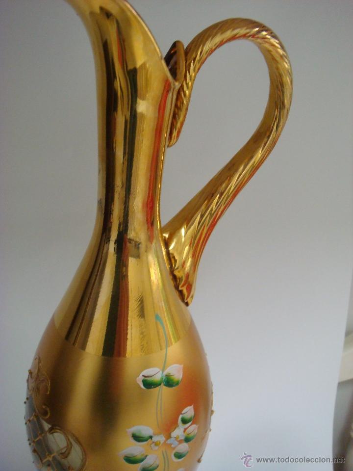 Antig&uuml;edades: Garrafa de cristal de Murano - Foto 3