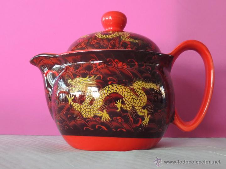 Antig&uuml;edades: Juego de t&eacute; chino n&ordm; 719 - Foto 6