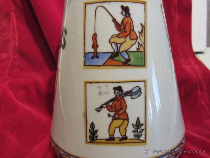 Antig&uuml;edades: bote de porcelana - Foto 3