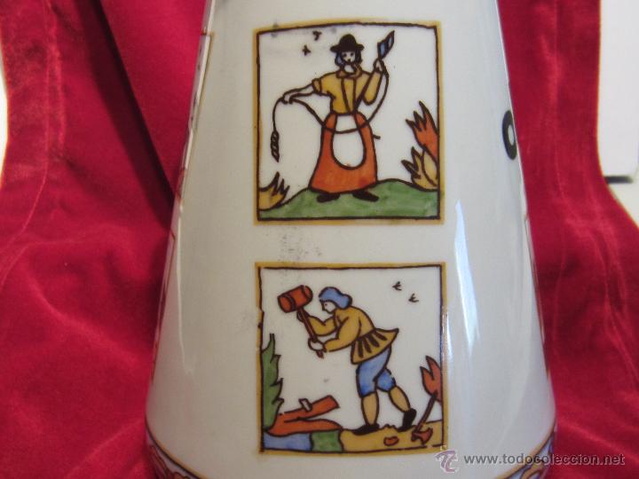 Antig&uuml;edades: bote de porcelana - Foto 5