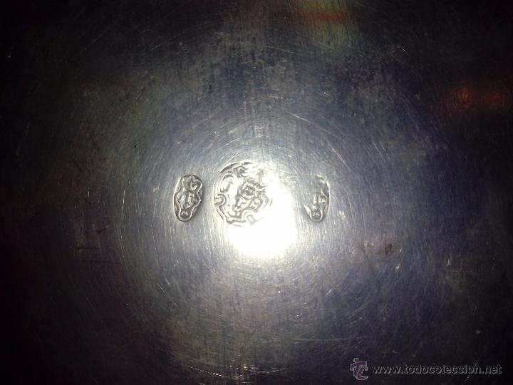Antig&uuml;edades: plato de esta&ntilde;o - Foto 3