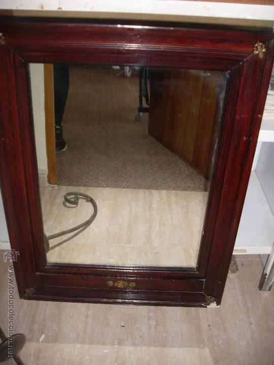 Antig&uuml;edades: ESPEJO ANTIGUO DE MADERA - Foto 7