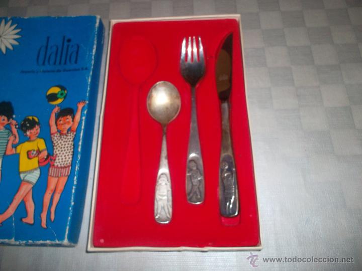 Antig&uuml;edades: cubiertos de plata vintage de guernica - Foto 1