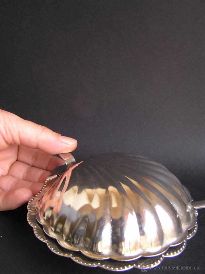 Antig&uuml;edades: RECIPIENTE CAVIAR . FORMA DE CONCHA DE SANTIAGO O VENERA. - Foto 9