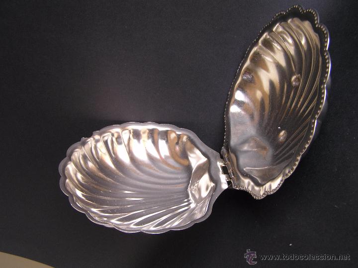 Antig&uuml;edades: RECIPIENTE CAVIAR . FORMA DE CONCHA DE SANTIAGO O VENERA. - Foto 10