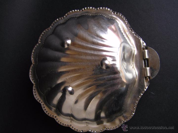 Antig&uuml;edades: RECIPIENTE CAVIAR . FORMA DE CONCHA DE SANTIAGO O VENERA. - Foto 11