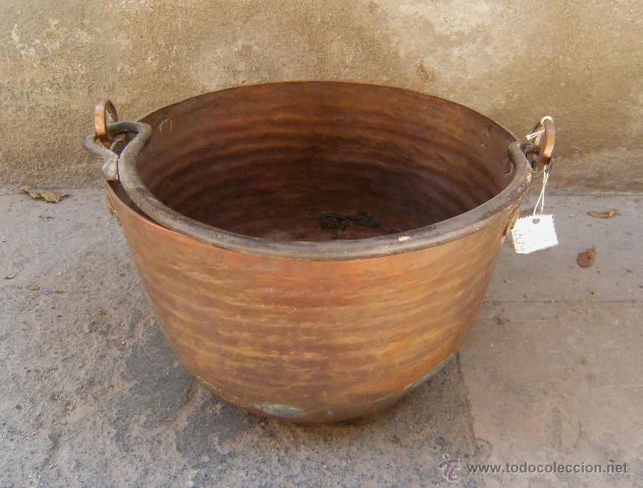 Antig&uuml;edades: CAZUELA DE COBRE - Foto 1