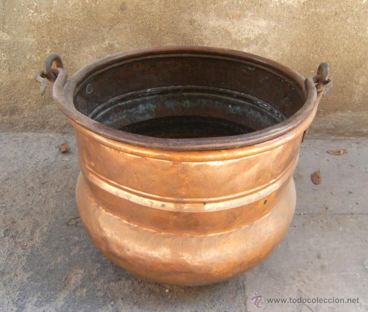 Antig&uuml;edades: CAZUELA DE COBRE - Foto 1
