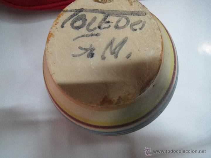 Antig&uuml;edades: JARRA DE PORCELANA TOLEDO - Foto 2