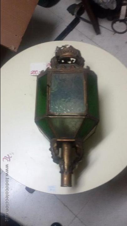 Antig&uuml;edades: FAROL DE PROCESI&Oacute;N DE 40 CM DE ALTURA - Foto 1