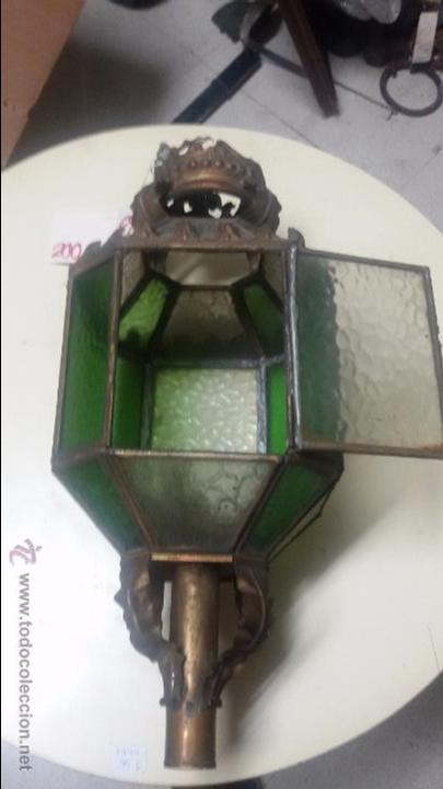 Antig&uuml;edades: FAROL DE PROCESI&Oacute;N DE 40 CM DE ALTURA - Foto 4