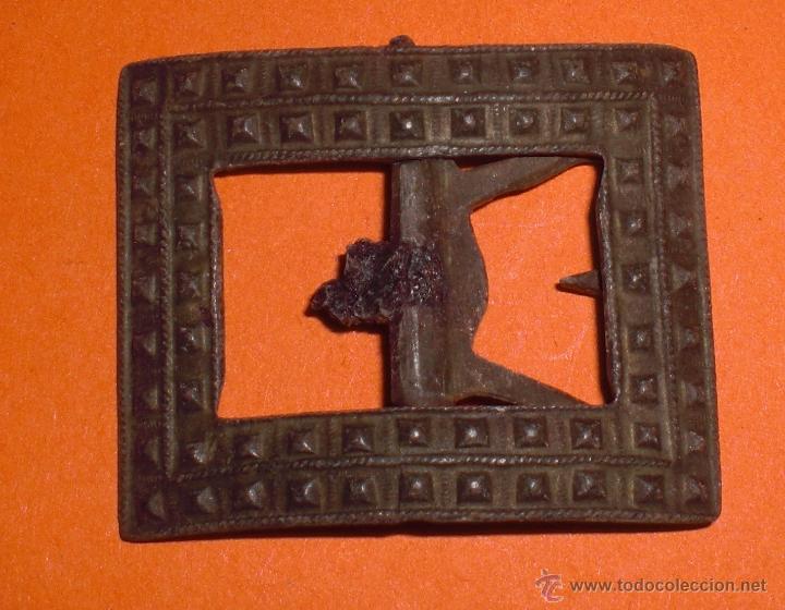 Antig&uuml;edades: Antigua hebilla de zapato de 1800 - Foto 1